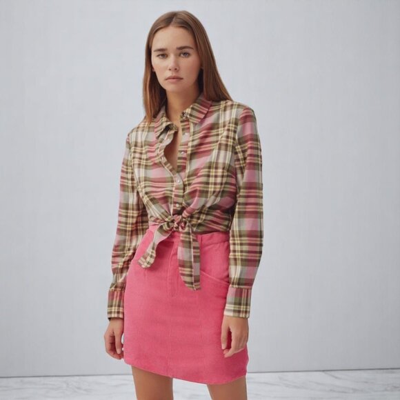 NWT The fifth Label Grid Check Shirt - Picture 5 of 9